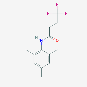 4,4,4-trifluoro-N-(2,4,6-trimethylphenyl)butanamide