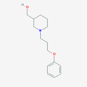 [1-(3-Phenoxypropyl)piperidin-3-yl]methanol