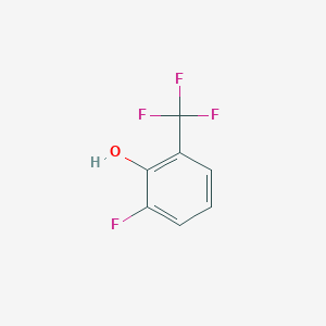 molecular formula C7H4F4O B1223655 2-氟-6-(三氟甲基)苯酚 CAS No. 239135-50-3