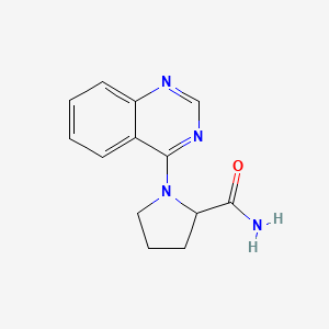 1-(Quinazolin-4-yl)pyrrolidine-2-carboxamide