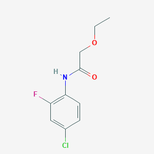 N-(4-chloro-2-fluorophenyl)-2-ethoxyacetamide