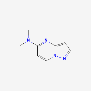 N,N-dimethylpyrazolo[1,5-a]pyrimidin-5-amine