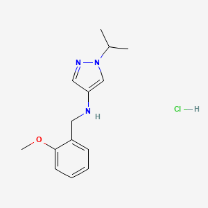 1-isopropyl-N-(2-methoxybenzyl)-1H-pyrazol-4-amine