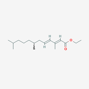 molecular formula C17H30O2 B1223680 (R)-hydroprene CAS No. 65733-19-9