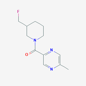 2-[3-(Fluoromethyl)piperidine-1-carbonyl]-5-methylpyrazine