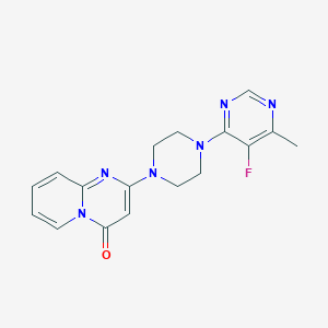 2-[4-(5-fluoro-6-methylpyrimidin-4-yl)piperazin-1-yl]-4H-pyrido[1,2-a]pyrimidin-4-one