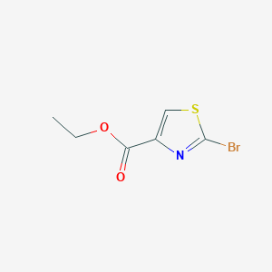molecular formula C6H6BrNO2S B012237 2-溴噻唑-4-羧酸乙酯 CAS No. 100367-77-9