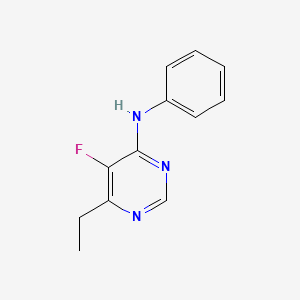 6-ethyl-5-fluoro-N-phenylpyrimidin-4-amine