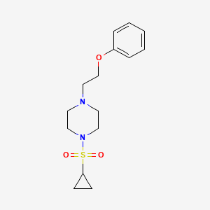 1-(Cyclopropanesulfonyl)-4-(2-phenoxyethyl)piperazine