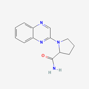 1-(Quinoxalin-2-yl)pyrrolidine-2-carboxamide