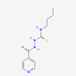1-Butyl-3-(pyridine-4-carbonylamino)thiourea