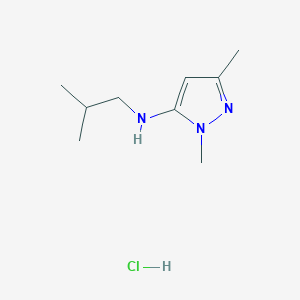 N-isobutyl-1,3-dimethyl-1H-pyrazol-5-amine