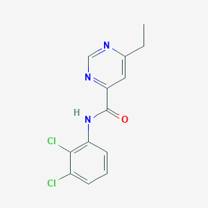 N-(2,3-dichlorophenyl)-6-ethylpyrimidine-4-carboxamide