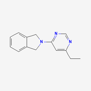 2-(6-ethylpyrimidin-4-yl)-2,3-dihydro-1H-isoindole