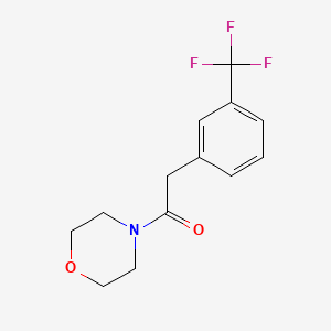 1-(Morpholin-4-yl)-2-[3-(trifluoromethyl)phenyl]ethan-1-one