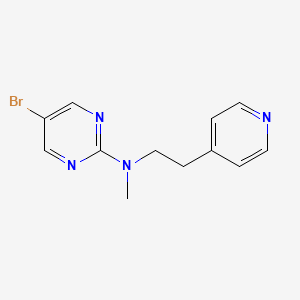 5-bromo-N-methyl-N-[2-(pyridin-4-yl)ethyl]pyrimidin-2-amine