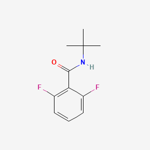 molecular formula C11H13F2NO B12237796 N-tert-butyl-2,6-difluorobenzamide 