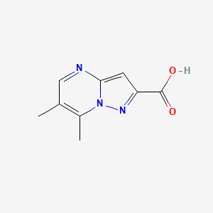 6,7-Dimethylpyrazolo[1,5-a]pyrimidine-2-carboxylic acid