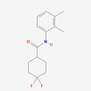 N-(2,3-dimethylphenyl)-4,4-difluorocyclohexane-1-carboxamide