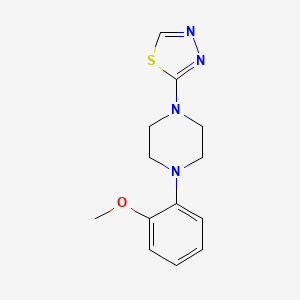 1-(2-Methoxyphenyl)-4-(1,3,4-thiadiazol-2-yl)piperazine