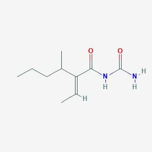 B012238 1-(2-Ethylidene-3-methylhexanoyl)urea CAS No. 102613-34-3