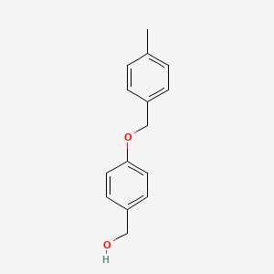 molecular formula C15H16O2 B1223800 Wang Resin CAS No. 77350-58-4