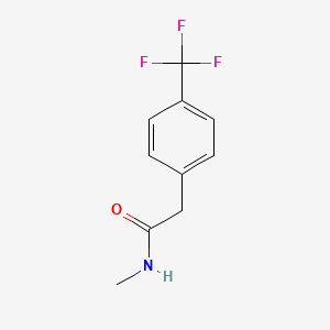 N-methyl-2-[4-(trifluoromethyl)phenyl]acetamide