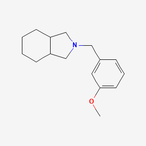 2-[(3-methoxyphenyl)methyl]-octahydro-1H-isoindole