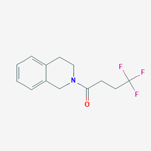 4,4,4-Trifluoro-1-(1,2,3,4-tetrahydroisoquinolin-2-yl)butan-1-one