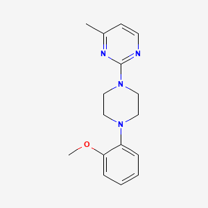 2-[4-(2-Methoxyphenyl)piperazin-1-yl]-4-methylpyrimidine