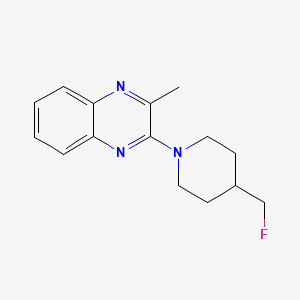 2-[4-(Fluoromethyl)piperidin-1-yl]-3-methylquinoxaline