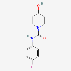 N-(4-fluorophenyl)-4-hydroxypiperidine-1-carboxamide