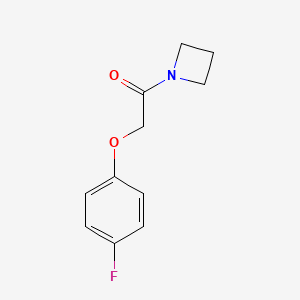 1-(Azetidin-1-yl)-2-(4-fluorophenoxy)ethan-1-one