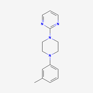 2-[4-(3-Methylphenyl)piperazin-1-yl]pyrimidine