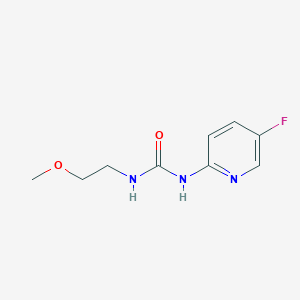 1-(5-Fluoropyridin-2-yl)-3-(2-methoxyethyl)urea