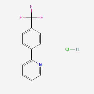 2-[4-(Trifluoromethyl)phenyl]pyridine hydrochloride