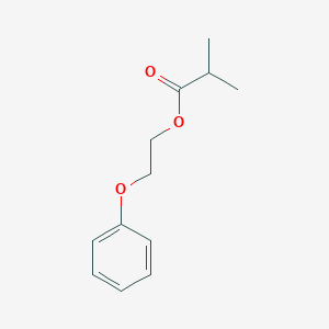 molecular formula C12H16O3 B122394 Isobutirato de 2-fenoxietilo CAS No. 103-60-6