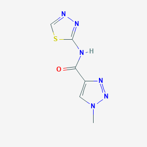 1-methyl-N-(1,3,4-thiadiazol-2-yl)-1H-1,2,3-triazole-4-carboxamide