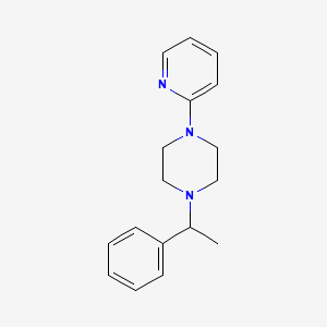 1-(1-Phenylethyl)-4-(pyridin-2-yl)piperazine