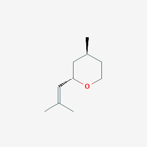B1223989 (+)-trans-Rose oxide CAS No. 5258-10-6