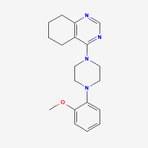 4-[4-(2-Methoxyphenyl)piperazin-1-yl]-5,6,7,8-tetrahydroquinazoline