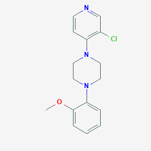 1-(3-Chloropyridin-4-yl)-4-(2-methoxyphenyl)piperazine