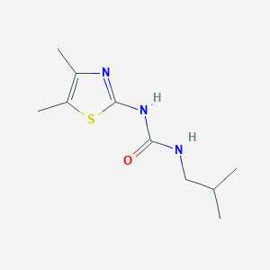 1-(4,5-Dimethyl-1,3-thiazol-2-yl)-3-(2-methylpropyl)urea