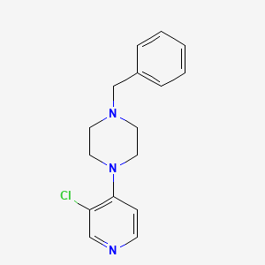 1-Benzyl-4-(3-chloropyridin-4-yl)piperazine