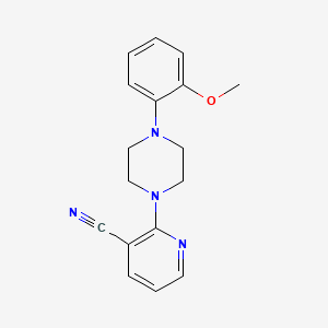 2-[4-(2-Methoxyphenyl)piperazin-1-yl]pyridine-3-carbonitrile