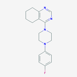 4-[4-(4-Fluorophenyl)piperazin-1-yl]-5,6,7,8-tetrahydroquinazoline