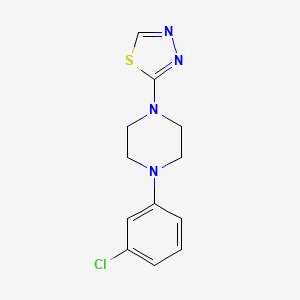 1-(3-Chlorophenyl)-4-(1,3,4-thiadiazol-2-yl)piperazine