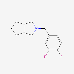 2-[(3,4-Difluorophenyl)methyl]-octahydrocyclopenta[c]pyrrole