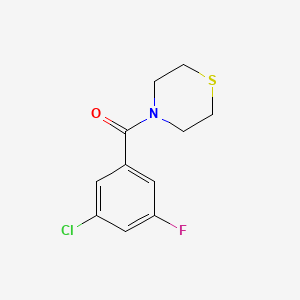 4-(3-Chloro-5-fluorobenzoyl)thiomorpholine