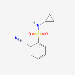 2-cyano-N-cyclopropylbenzenesulfonamide